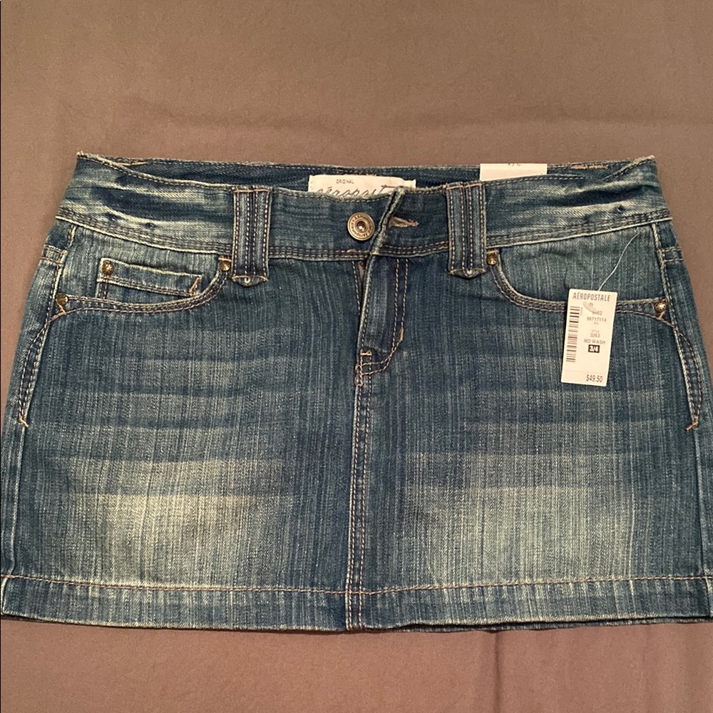 Aeropostale Denim Mini Skirt